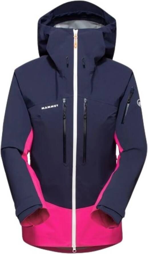 mammut Outdoorjassen Blauw Dames