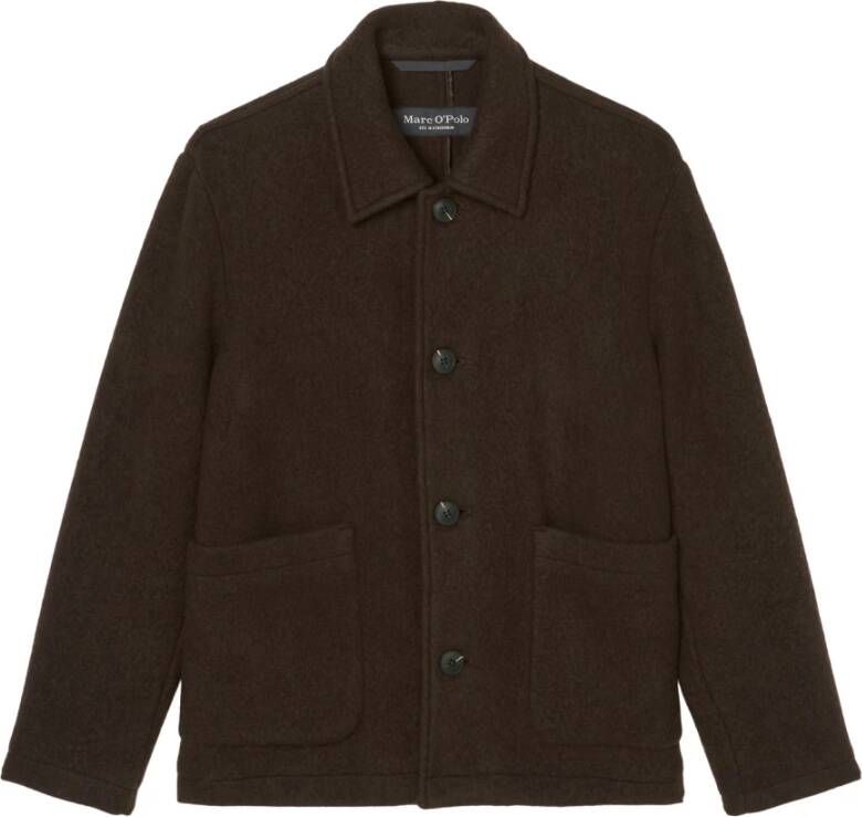 Marc O'Polo Zomerjassen Bruin Heren