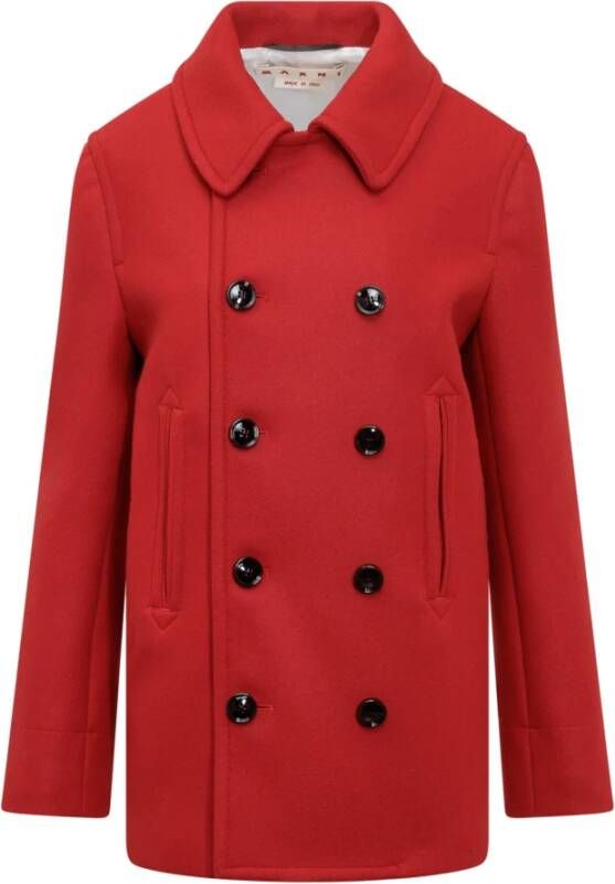 Marni Trenchcoats & Mantels Rood Dames