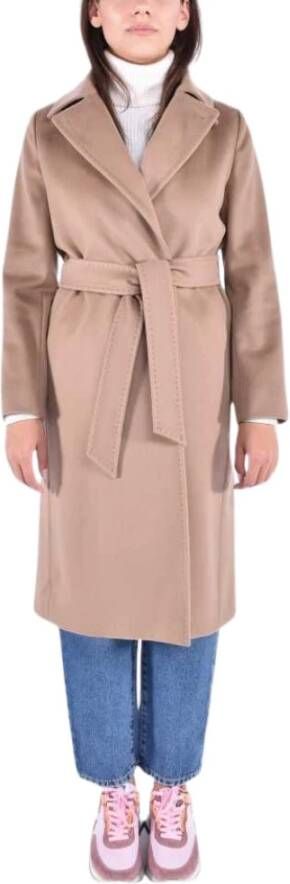 Max Mara Studio Trenchcoats & Mantels Beige Dames