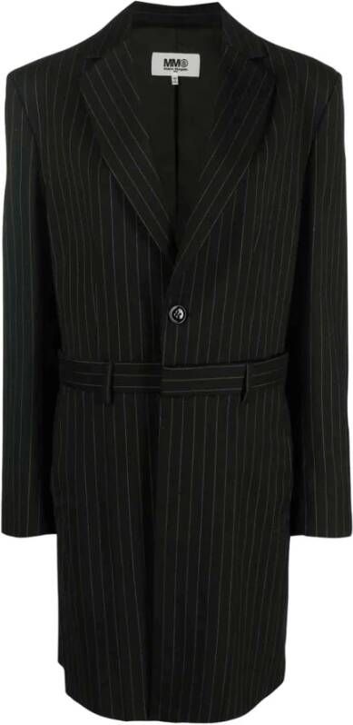 MM6 Maison Margiela Trenchcoats & Mantels Zwart Dames
