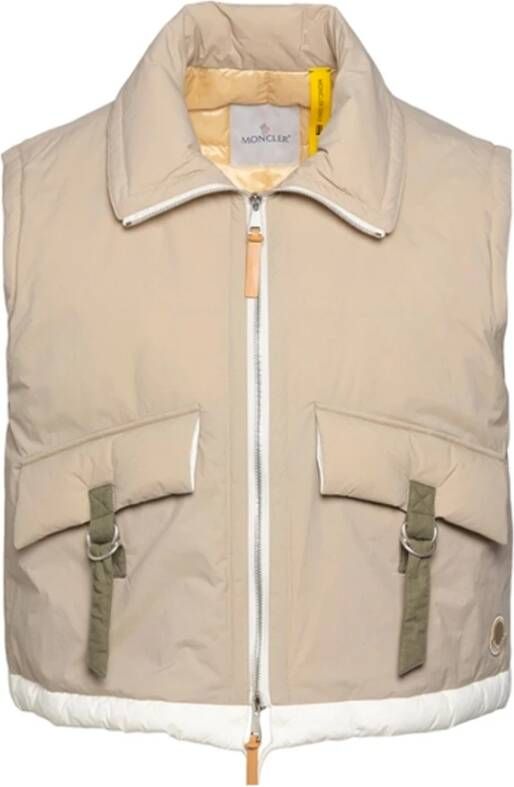Moncler Bodywarmers Beige Dames