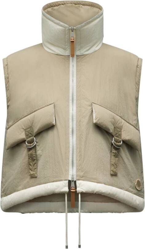 Moncler Bodywarmers Beige Dames