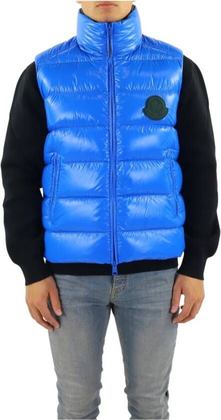 Moncler Bodywarmers Blauw Heren