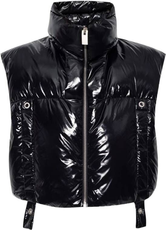 Moncler Ash nylon gilet , Zwart, Dames