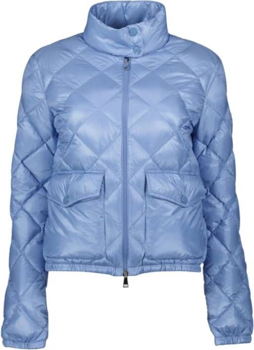 Moncler Gewatteerde Jassen Blauw Dames