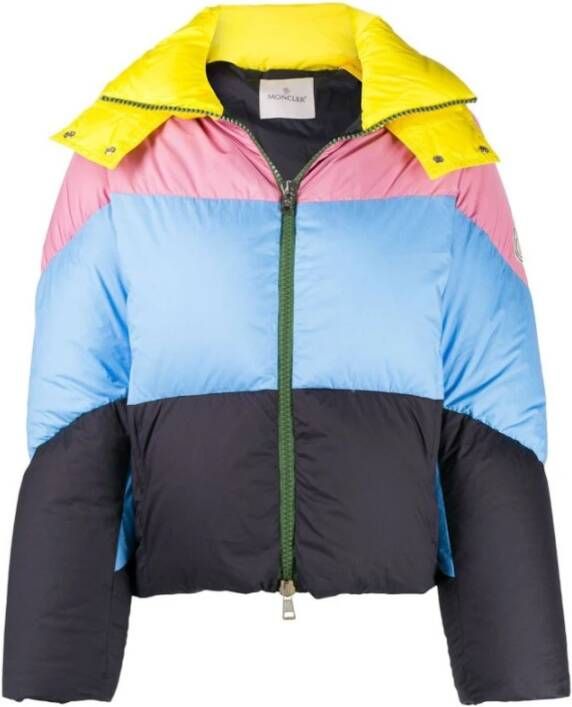 Moncler Gewatteerde Jassen Blauw Dames
