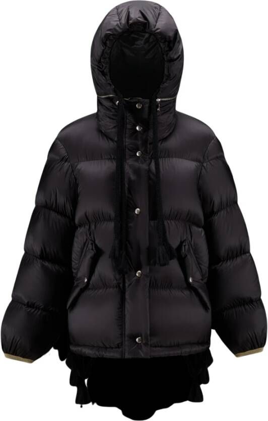 Moncler Gewatteerde Jassen Zwart Dames