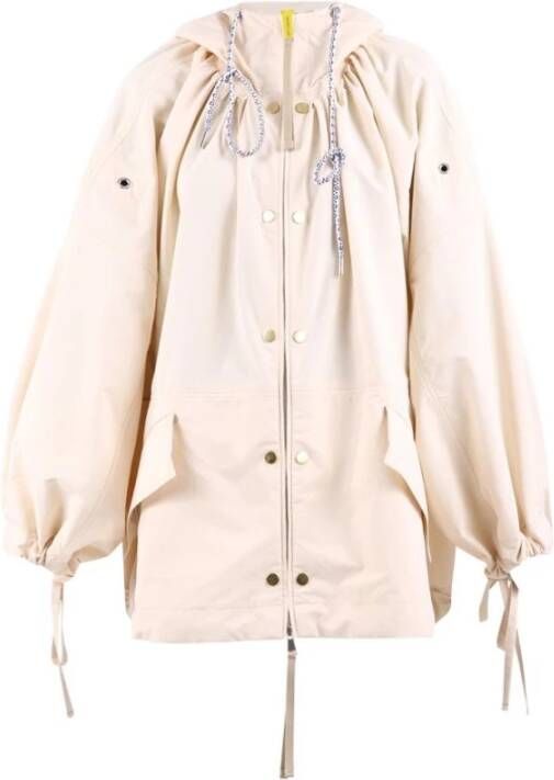 Moncler Parka Jassen Beige Dames