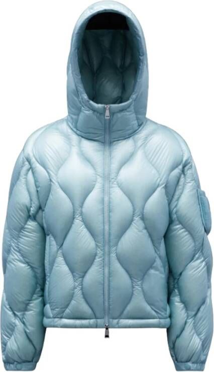 Moncler Winterjassen Blauw Dames