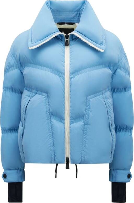Moncler Winterjassen Blauw Dames