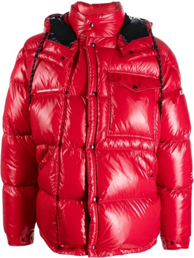 Moncler Winterjassen Rood Heren