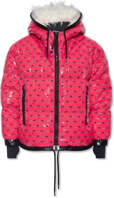 Moncler Ece short down jas , Roze, Dames
