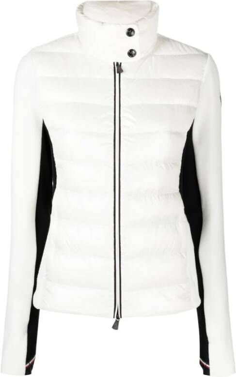 Moncler Opgevuld fleece vest , Wit, Dames