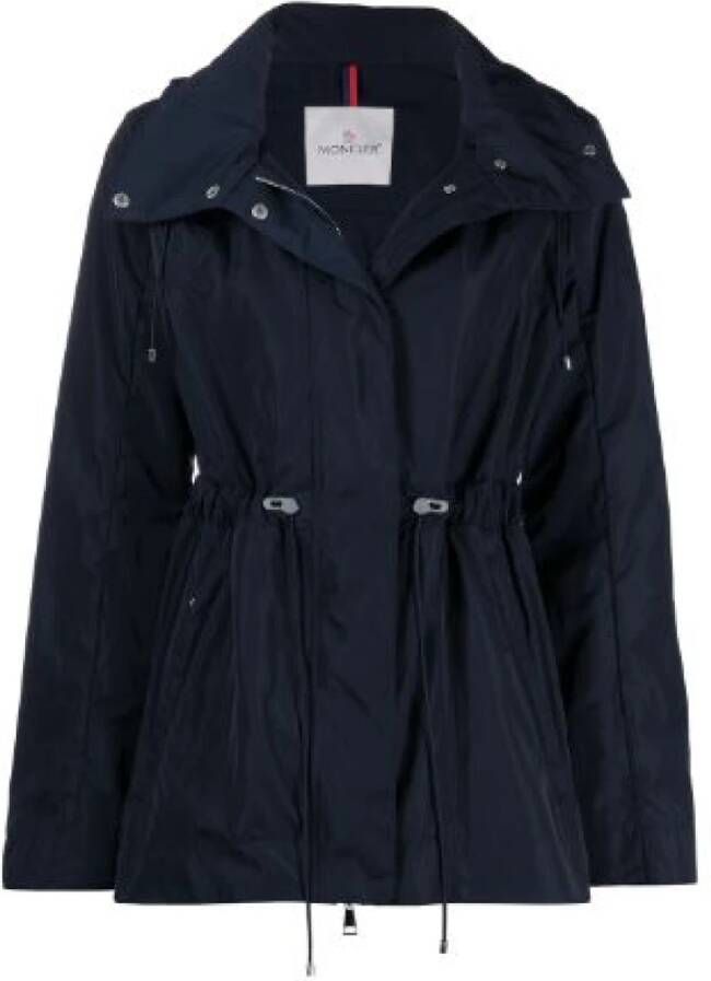 Moncler Ocre zip up jas , Zwart, Dames