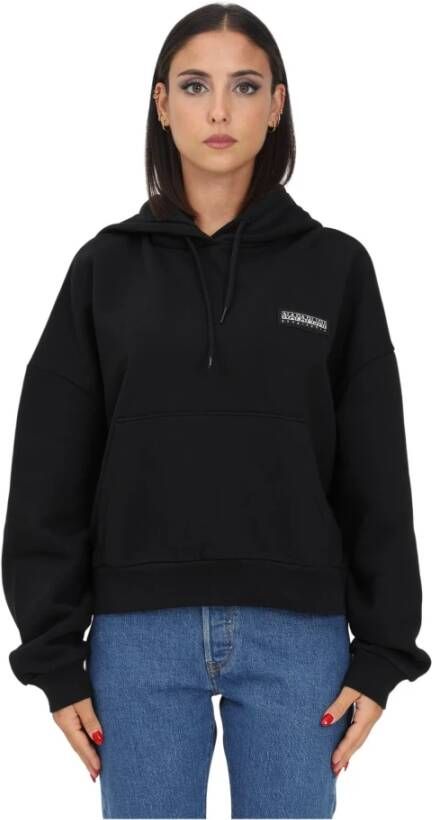 Napapijri Hoodies & Sweatvesten Zwart Dames