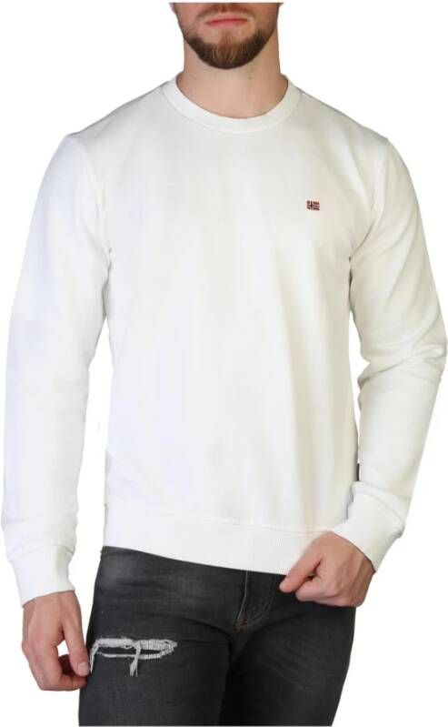 Napapijri Decatur 3 P0A4F9Z1 Na9 shirts , Wit, Heren