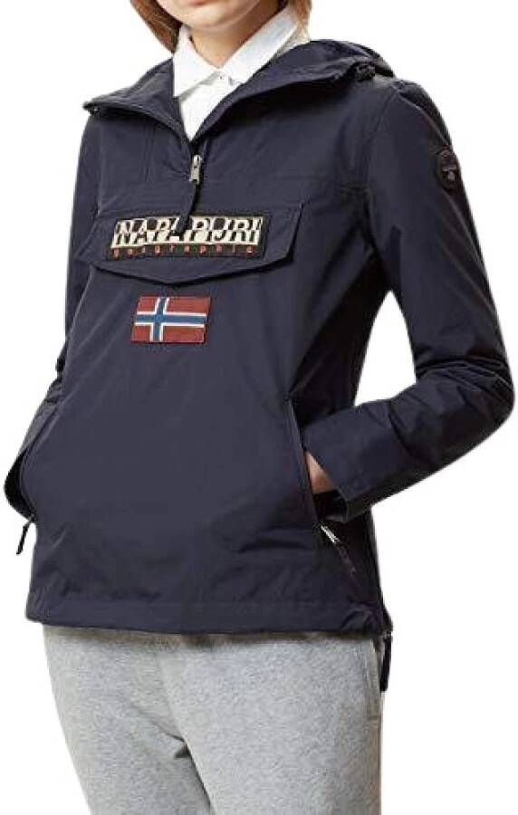 Napapijri Rainforest S W Pocket Giacca , Blauw, Dames