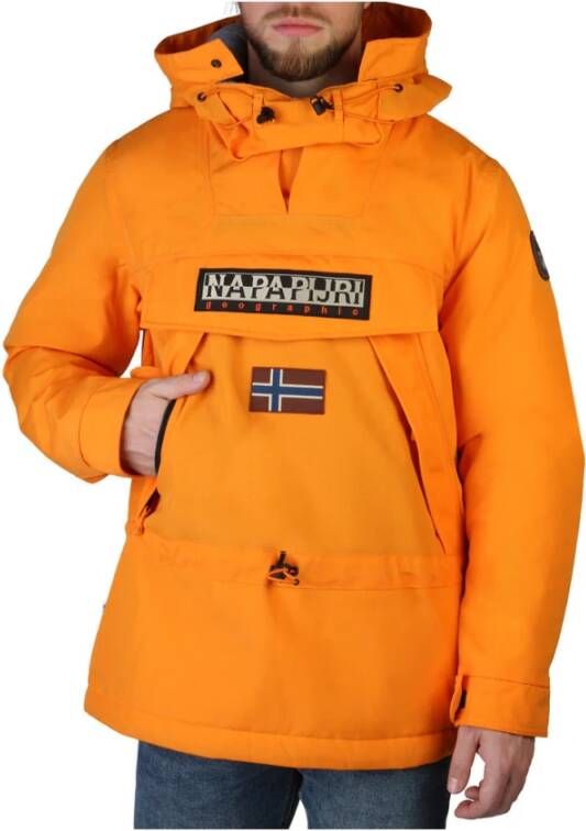 Napapijri Winterjassen Oranje Heren