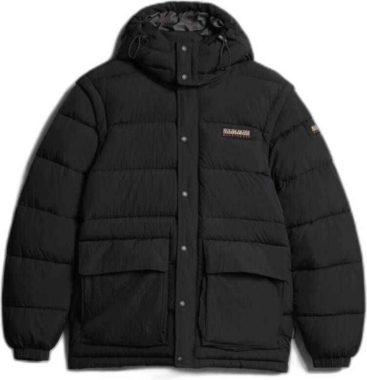 Napapijri Donsjackapapijri a voorzitter , Zwart, Heren