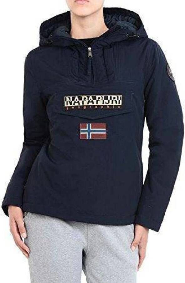 Parka Jas Napapijri Rainforest W Wint 1 Blu Marine