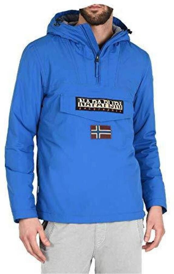 Napapijri Zomerjassen Blauw Heren