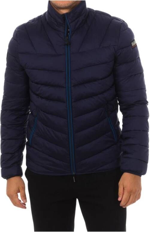 Napapijri Zomerjassen Blauw Heren