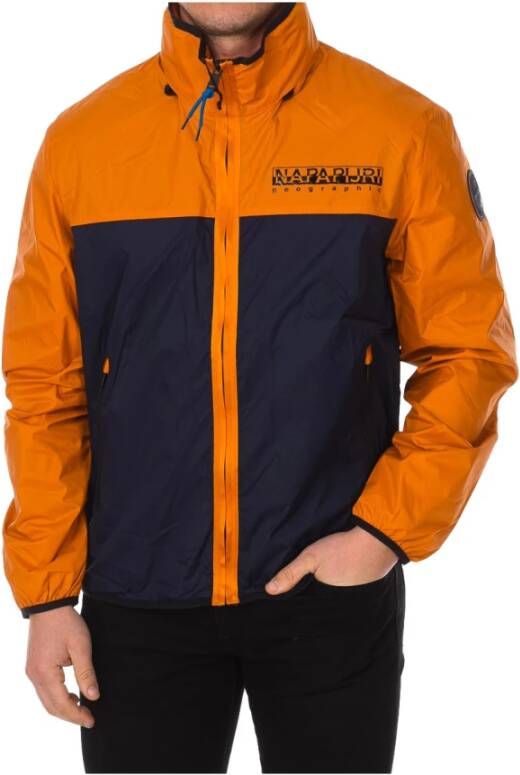 Napapijri Zomerjassen Oranje Heren