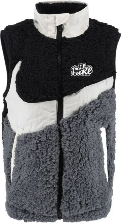 Nike Voldoende lederen portefeuilles , Grijs, Heren