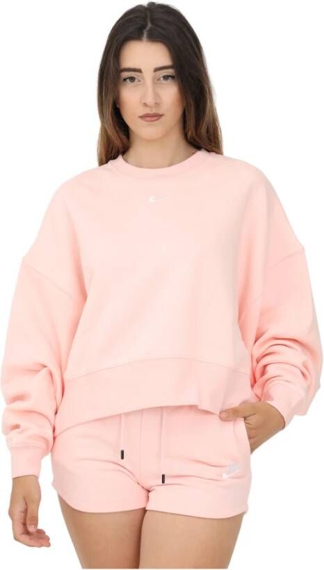 Nike Hoodies & Sweatvesten Roze Dames