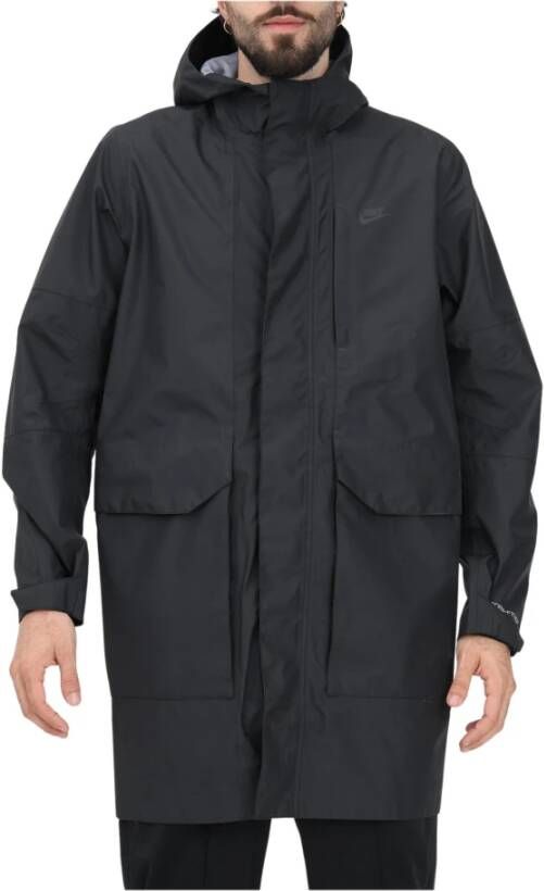 Nike Regenjassen Zwart Heren