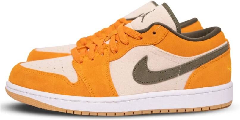 Jordan Air 1 Low Top Sneakers Nike, Oranje, Heren