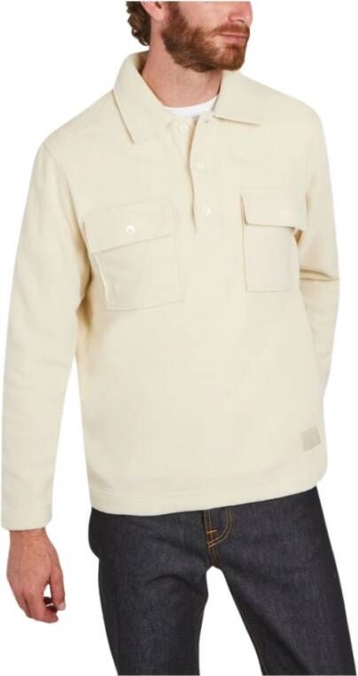 Nn07 Fleece jassen Wit Heren