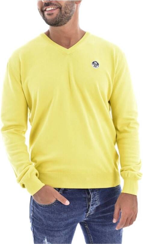 North Sails Gebreide kleding , Geel, Heren
