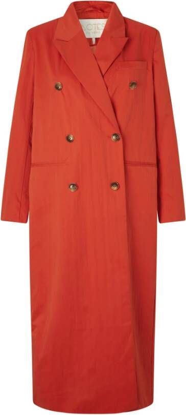 Notes Du Nord Trenchcoats & Mantels Rood Dames