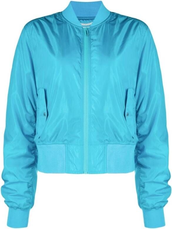 Off White Bomber jackets Blauw Dames