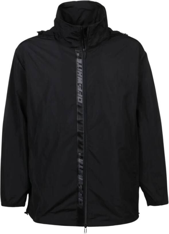 Off White Outdoorjassen Zwart Heren