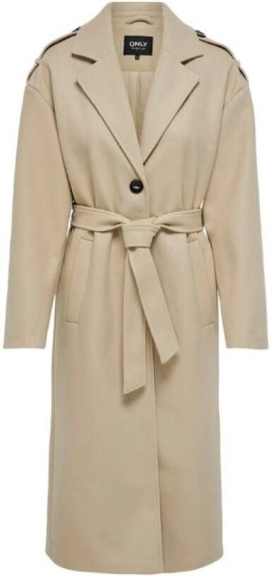 Only Trenchcoats & Mantels Beige Dames