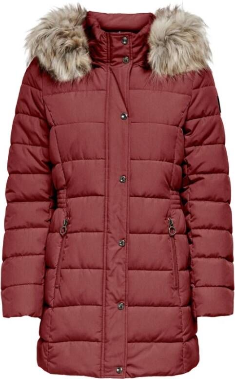 Only Gewatteerde Jassen Bruin Dames