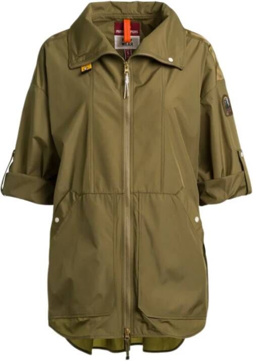 Parajumpers Regenjassen Groen Dames