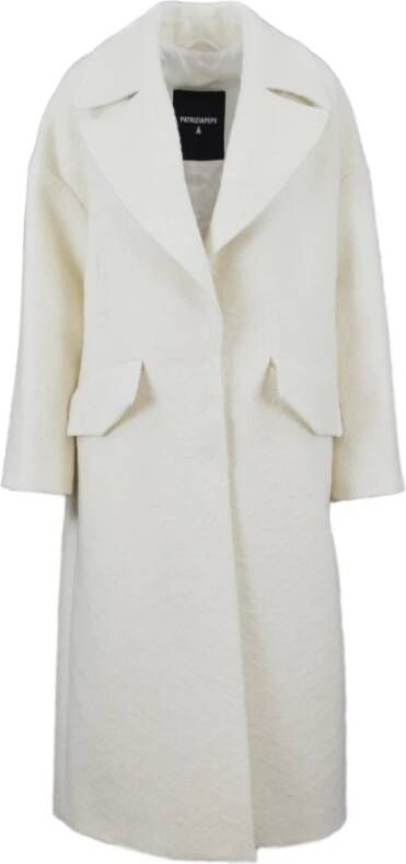 PATRIZIA PEPE Trenchcoats & Mantels Wit Dames