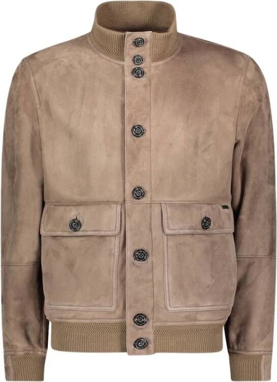 PAUL & SHARK Bomber jackets Bruin Heren