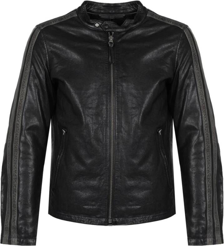 Pepe Jeans Leren Jassen Zwart Heren