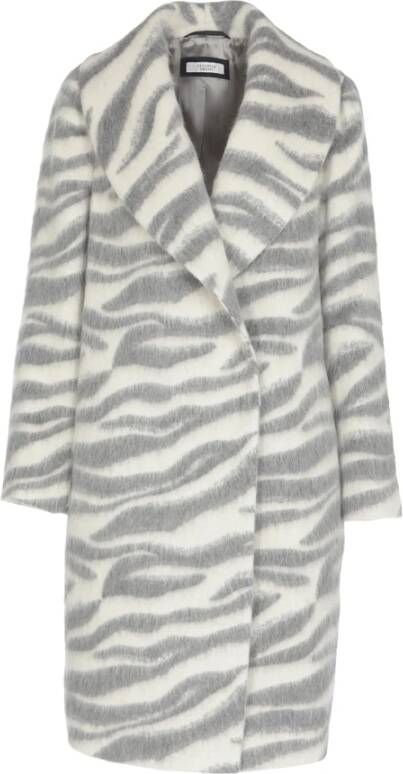 PESERICO Trenchcoats & Mantels Grijs Dames