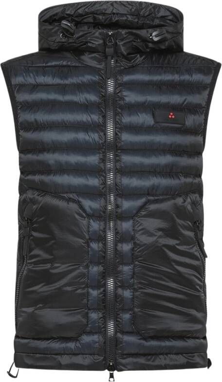 Peuterey Ripstop tear resistant nylon vest , Blauw, Heren