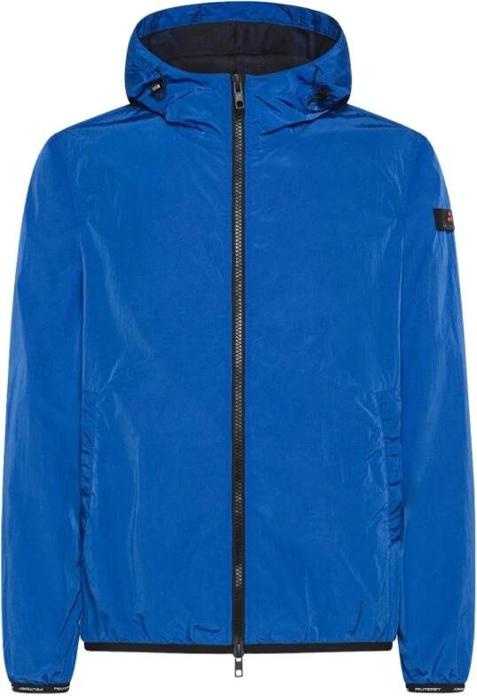 Peuterey Lightweight tech bomber jacket , Blauw, Heren