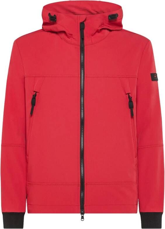 Peuterey Minimal and comfortable bomber jacket , Rood, Heren