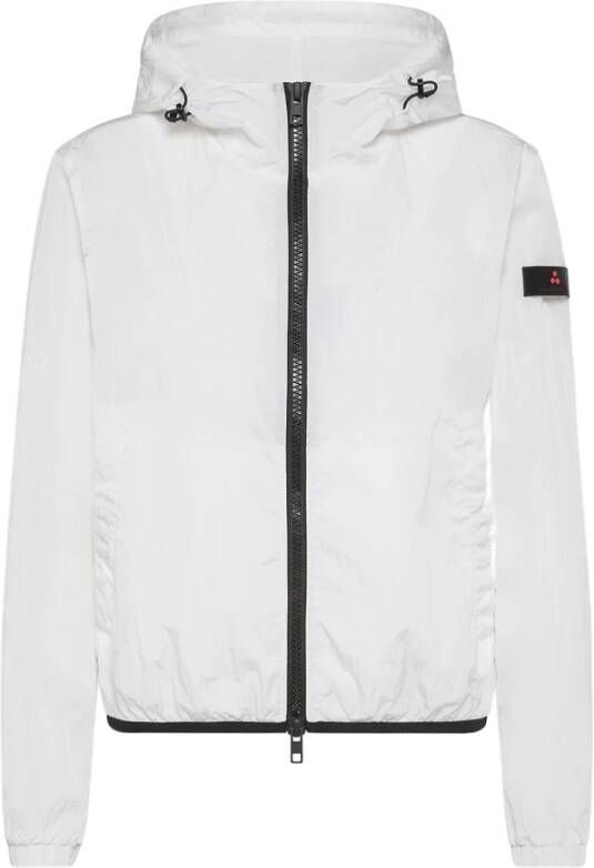 Peuterey Short lightweight bomber jacket , Wit, Dames