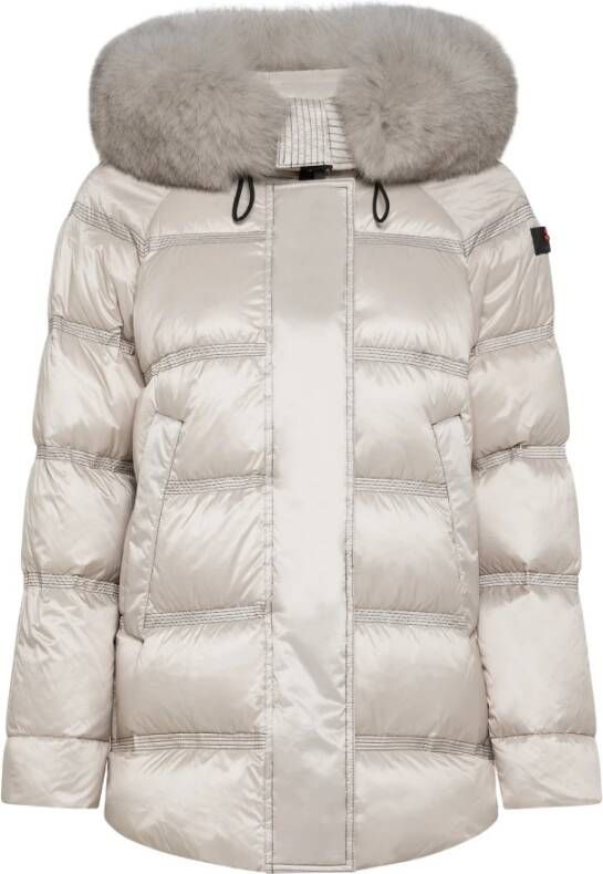 Peuterey Fashion and functional superlight down jacket , Beige, Dames
