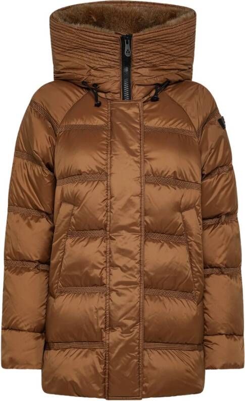 Peuterey Fashion and functional superlight down jacket , Bruin, Dames